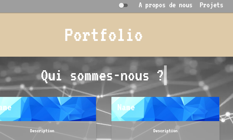 image of the portfolio